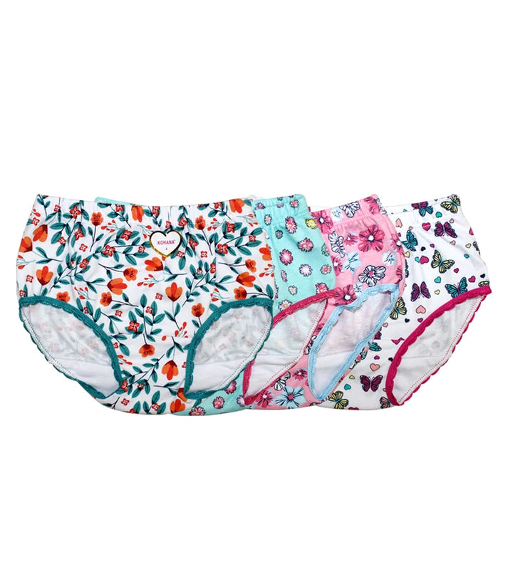 Girls Asst Print Panties